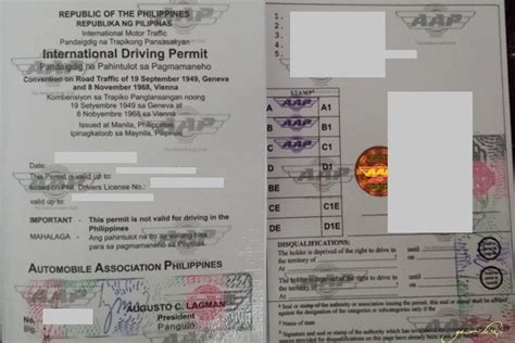 Driving in the Philippines with a Foreign License.